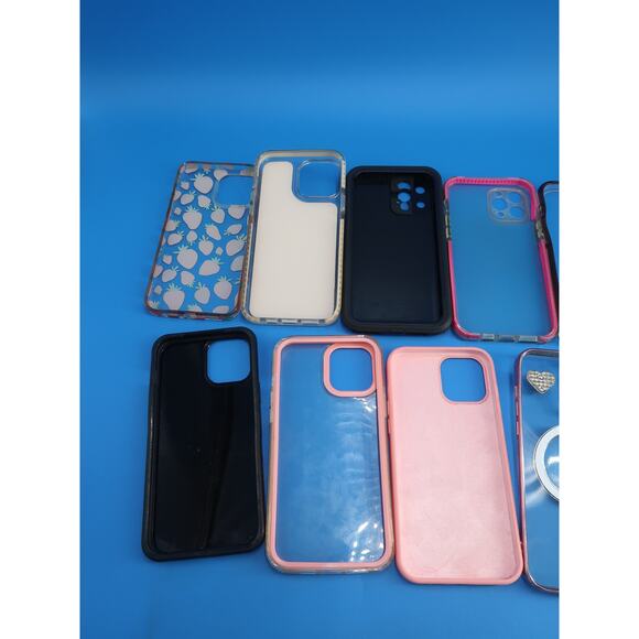 11-Item iPhone Case Collection — Primarily iPhone 12 Pro Max - Picture 6 of 7